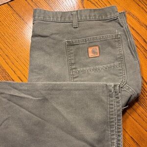 Carhartt Men's Olive Cargo Pants